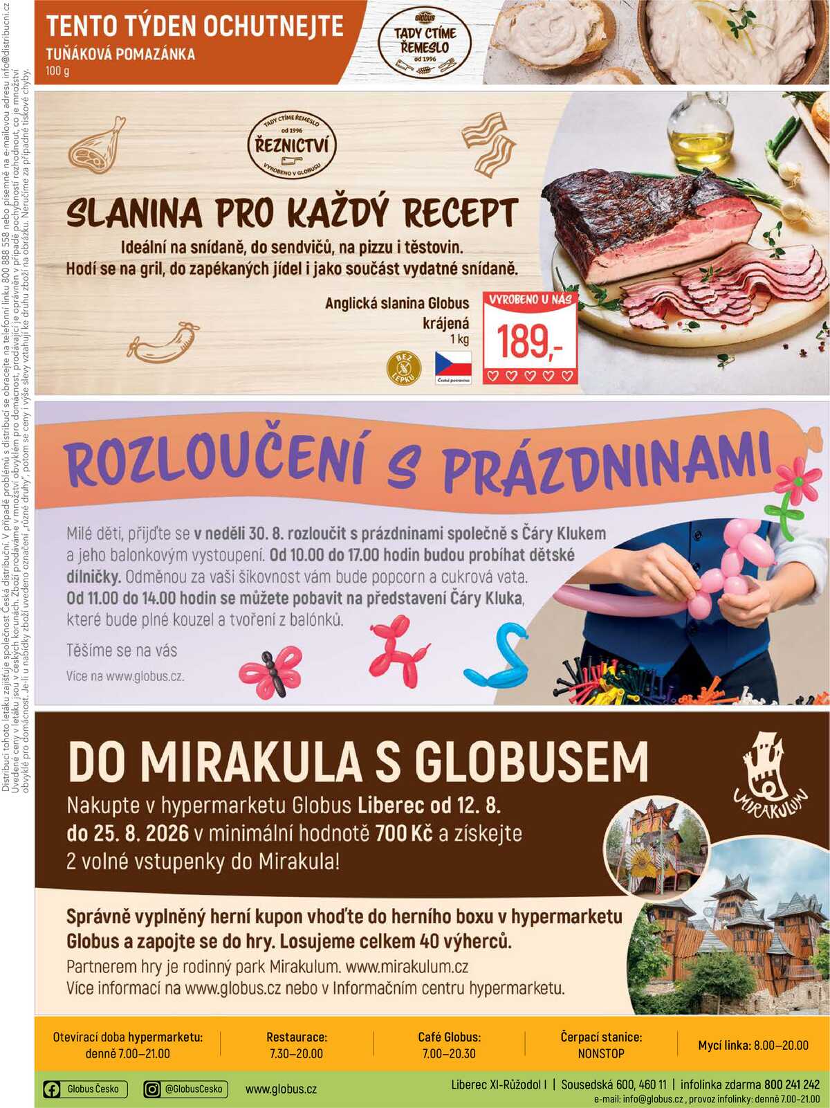 Akční leták Globus 19.8. - 25.8.2026 - Globus Liberec strana 33
