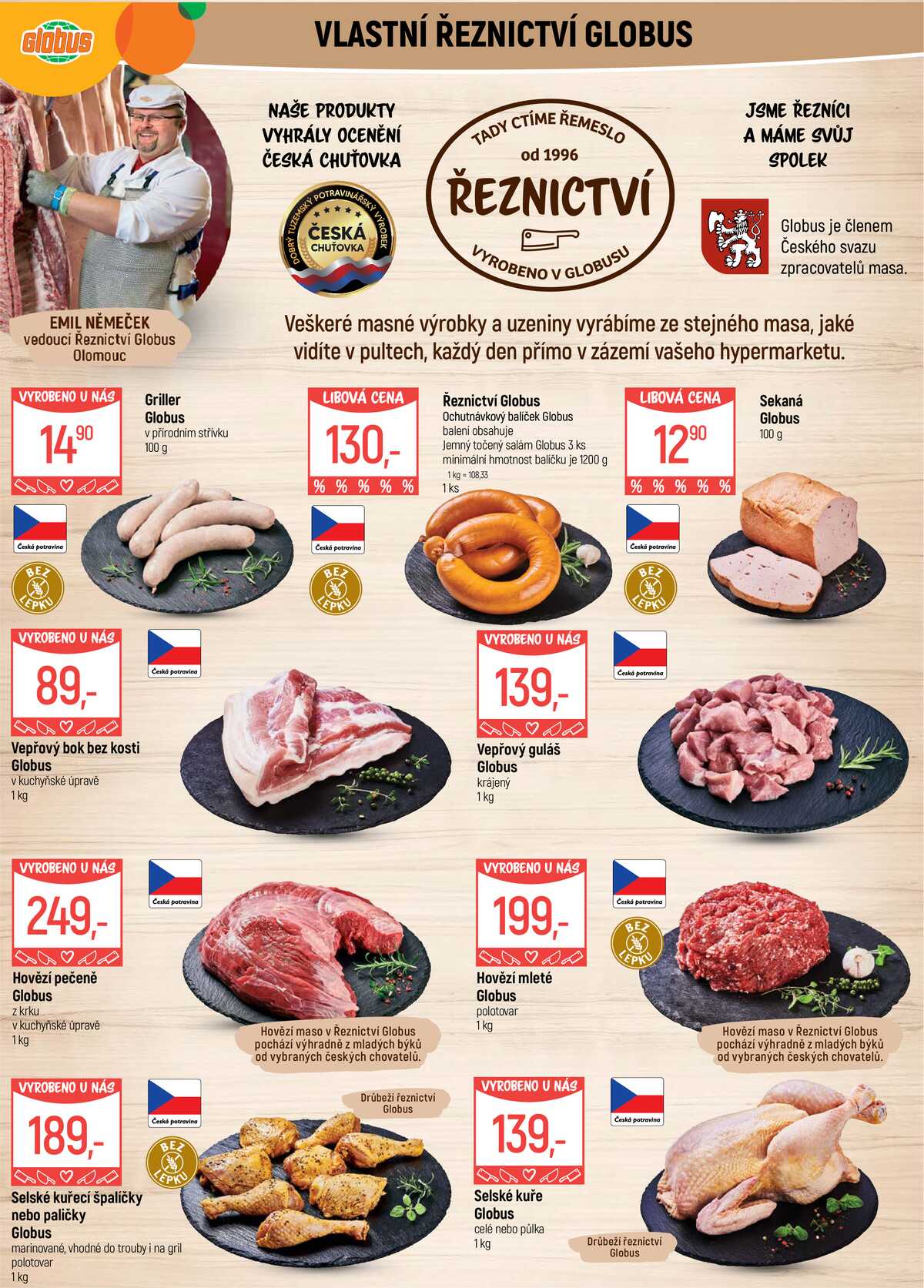 Akční leták Globus 19.8. - 25.8.2026 - Globus Olomouc strana 5