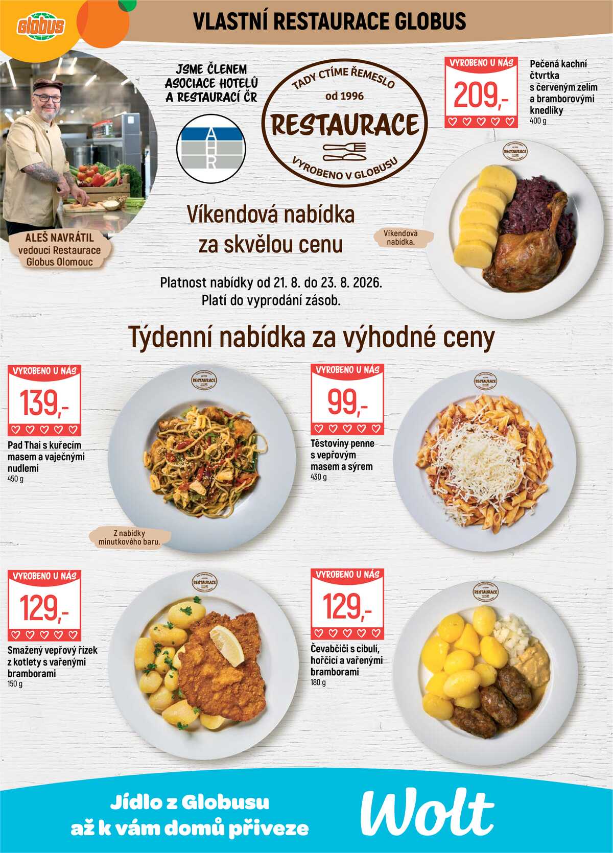 Akční leták Globus 19.8. - 25.8.2026 - Globus Olomouc strana 7