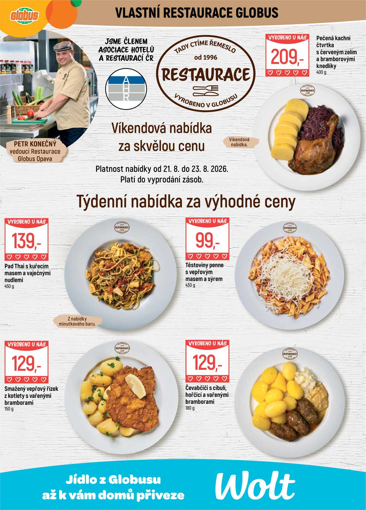 Akční leták Globus 19.8. - 25.8.2026 - Globus Opava strana 7