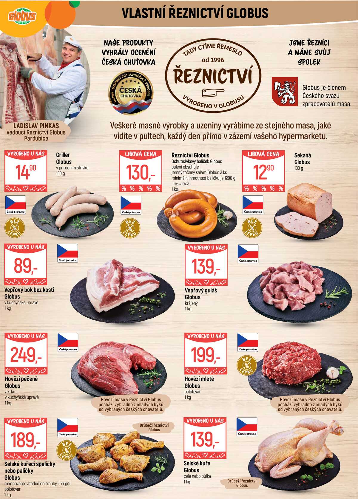 Akční leták Globus 19.8. - 25.8.2026 - Globus Pardubice strana 5