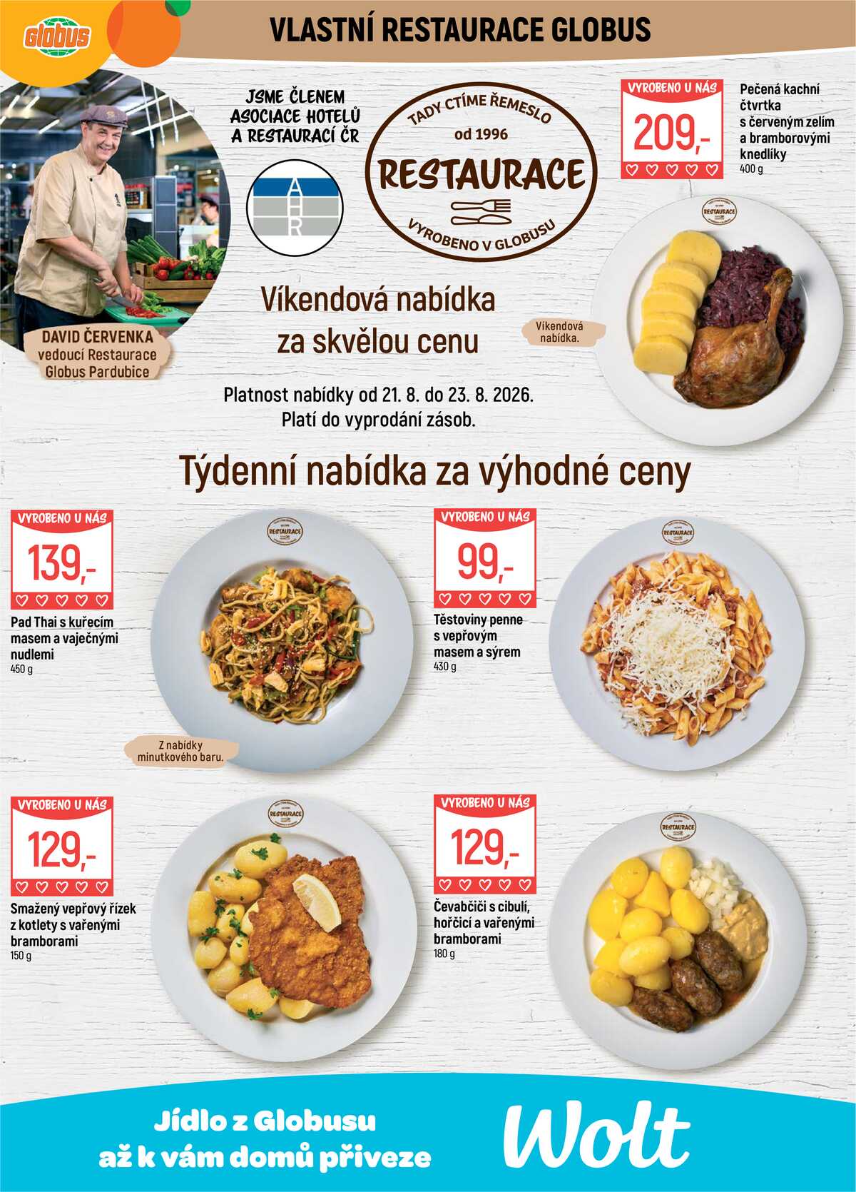 Akční leták Globus 19.8. - 25.8.2026 - Globus Pardubice strana 7