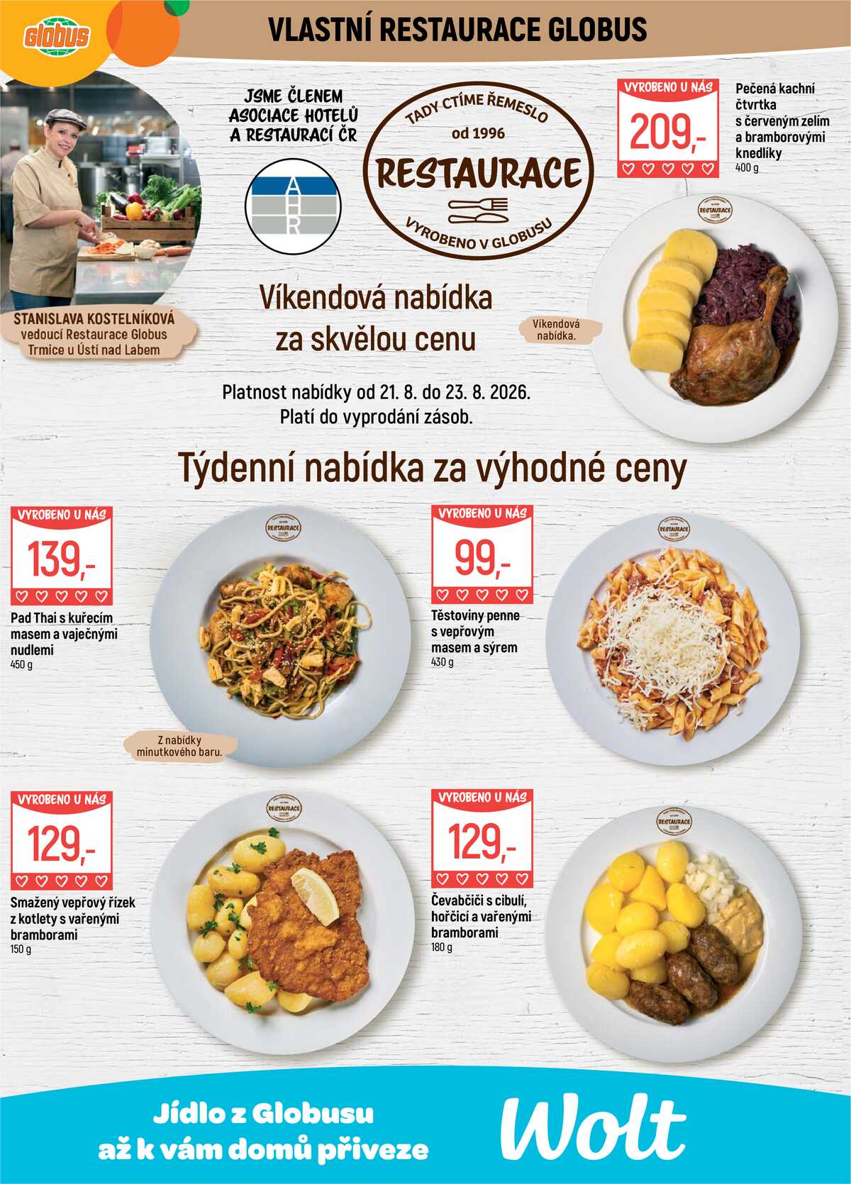 Akční leták Globus 19.8. - 25.8.2026 - Globus Trmice u Ústí nad Labem strana 7