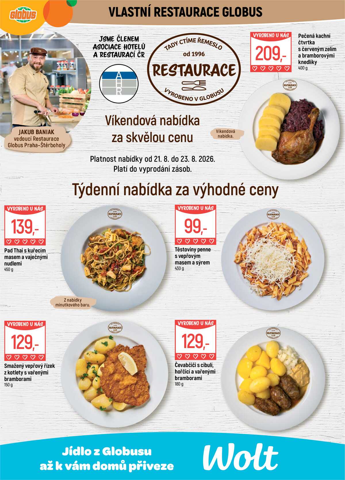 Akční leták Globus 19.8. - 25.8.2026 - Globus Praha - Štěrboholy strana 7