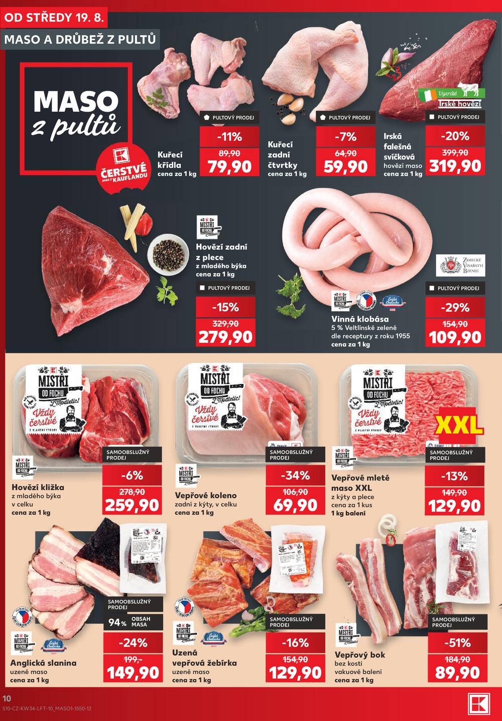 Kaufland 19.8. - 25.8. - Kaufland - Praha 4 (Michle)