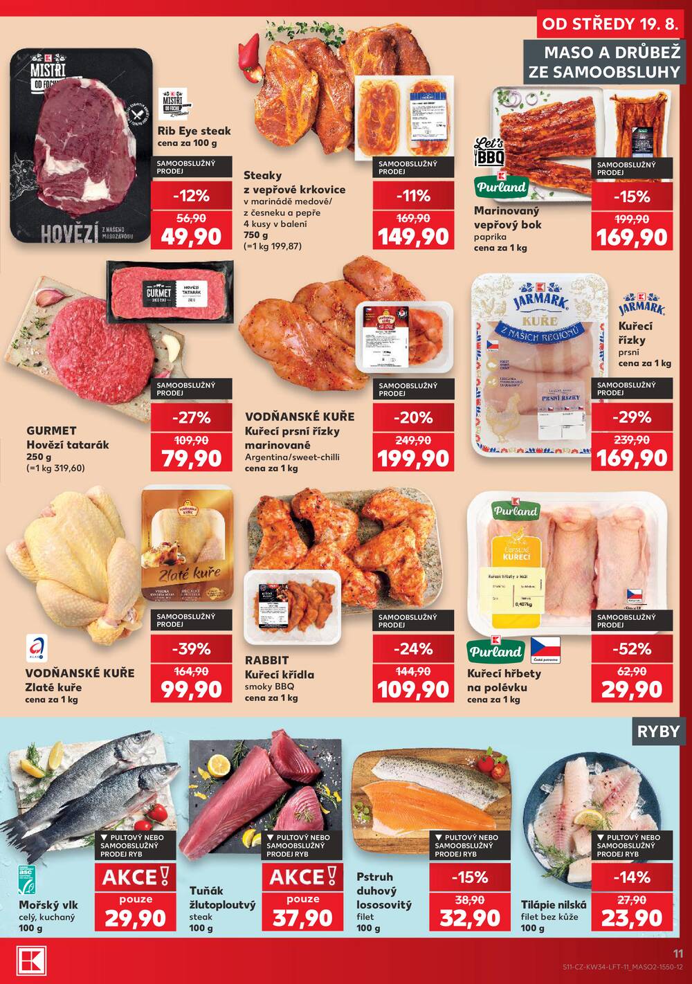 Kaufland 19.8. - 25.8. - Kaufland - Čáslav