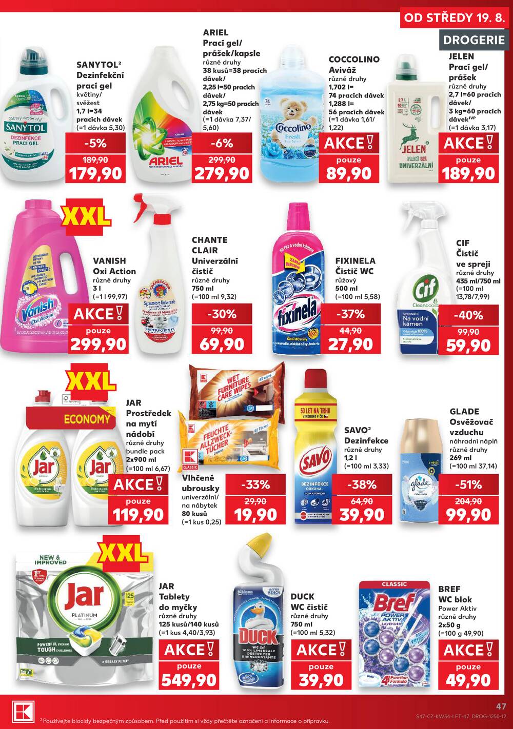 Kaufland 19.8. - 25.8. - Kaufland - Čáslav