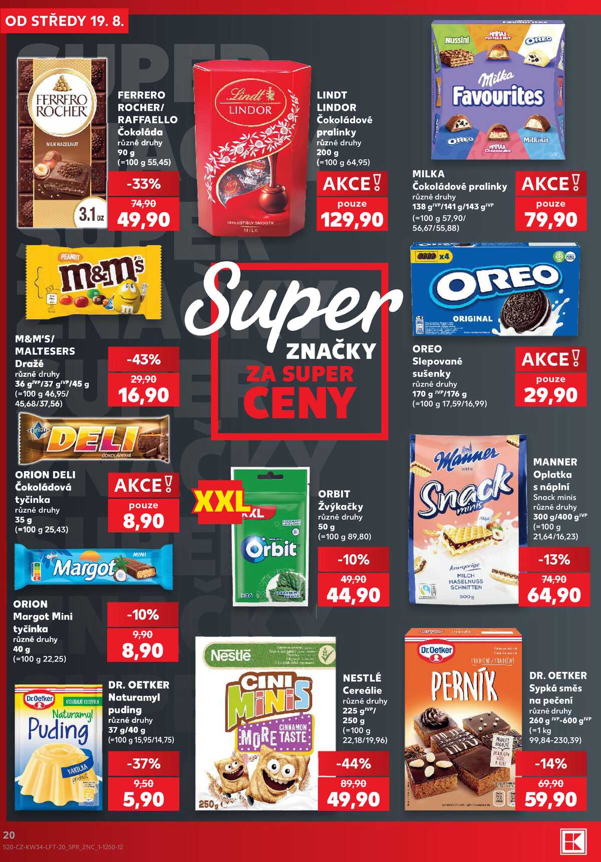 Kaufland 19.8. - 25.8. - Kaufland - Příbram strana 20