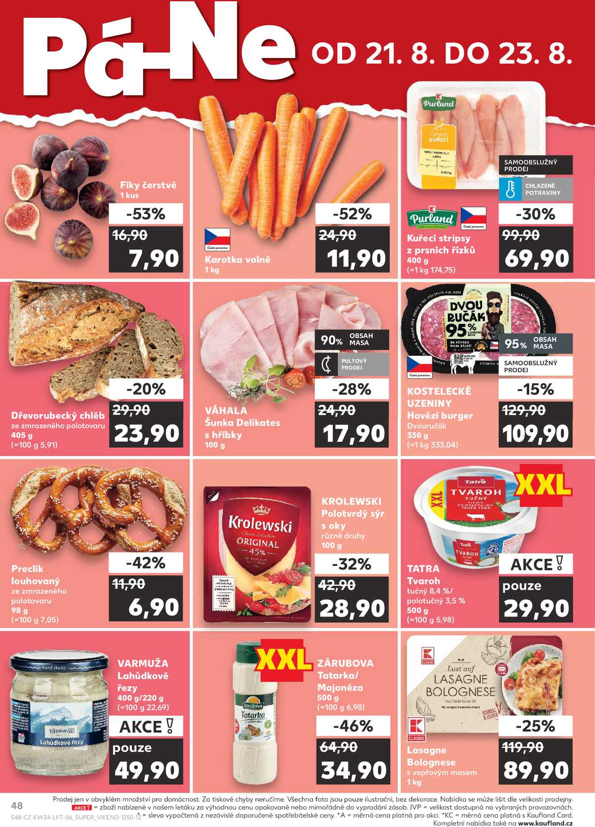 Kaufland 19.8. - 25.8. - Kaufland - Jindřichův Hradec strana 48