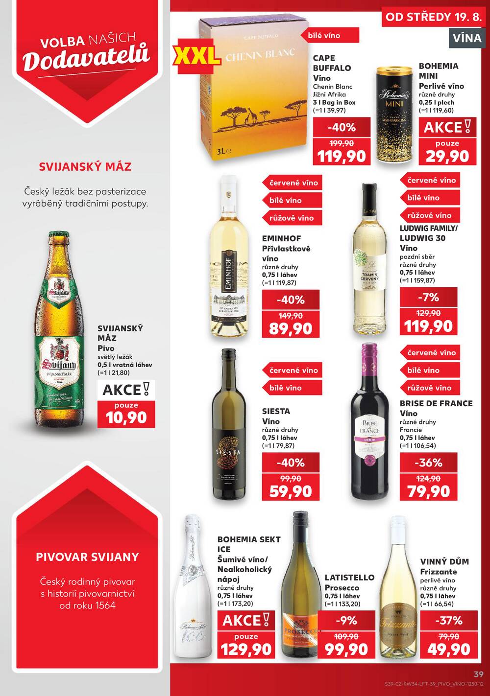 Kaufland 19.8. - 25.8. - Kaufland - Hodonín (Dvořákova)