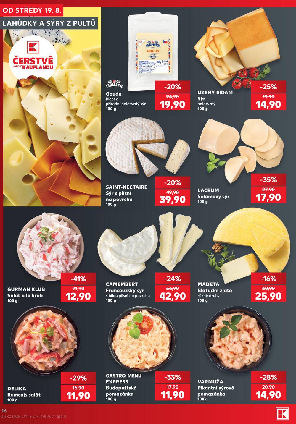 Kaufland 19.8. - 25.8. - Kaufland - Prostějov (Olomoucká)