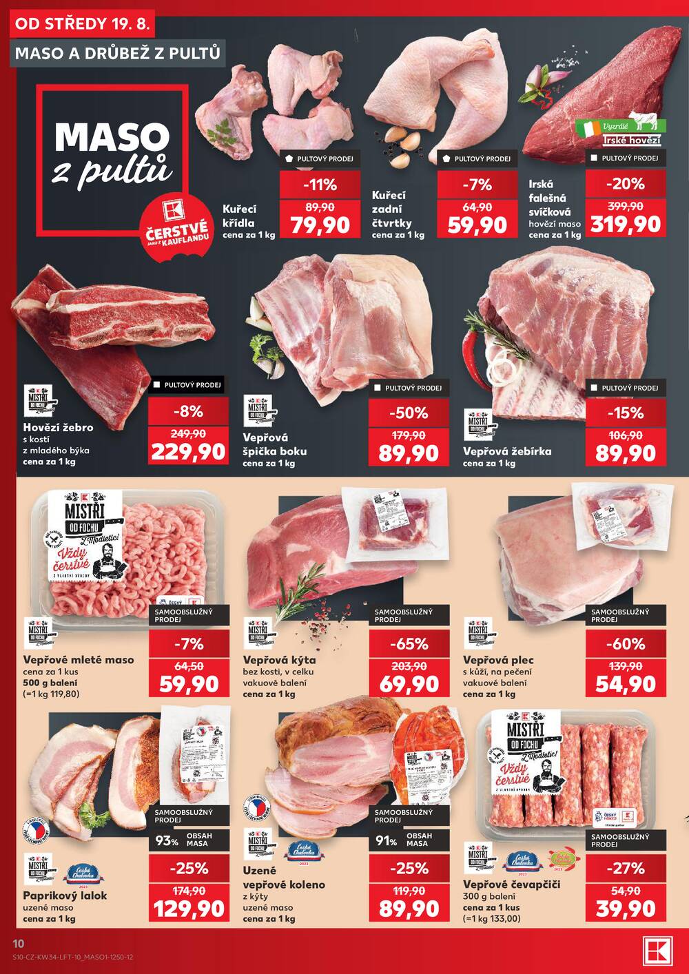 Kaufland 19.8. - 25.8. - Kaufland - Litvínov
