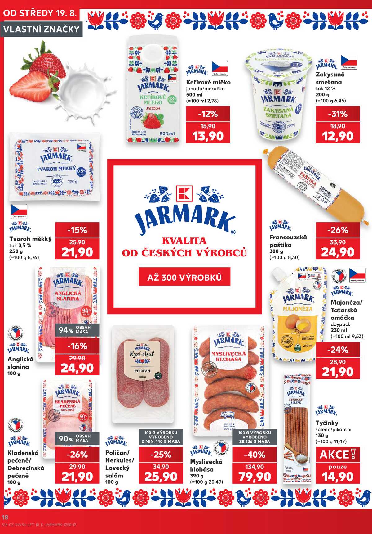 Kaufland 19.8. - 25.8. - Kaufland - Kuřim strana 18