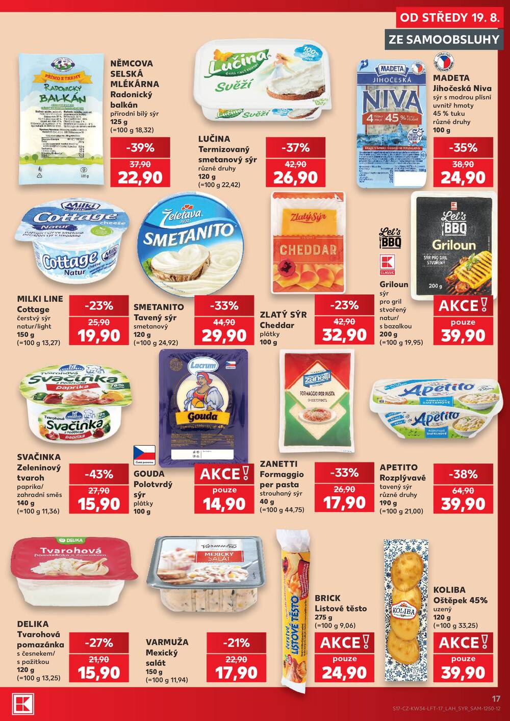 Kaufland 19.8. - 25.8. - Kaufland - Kuřim