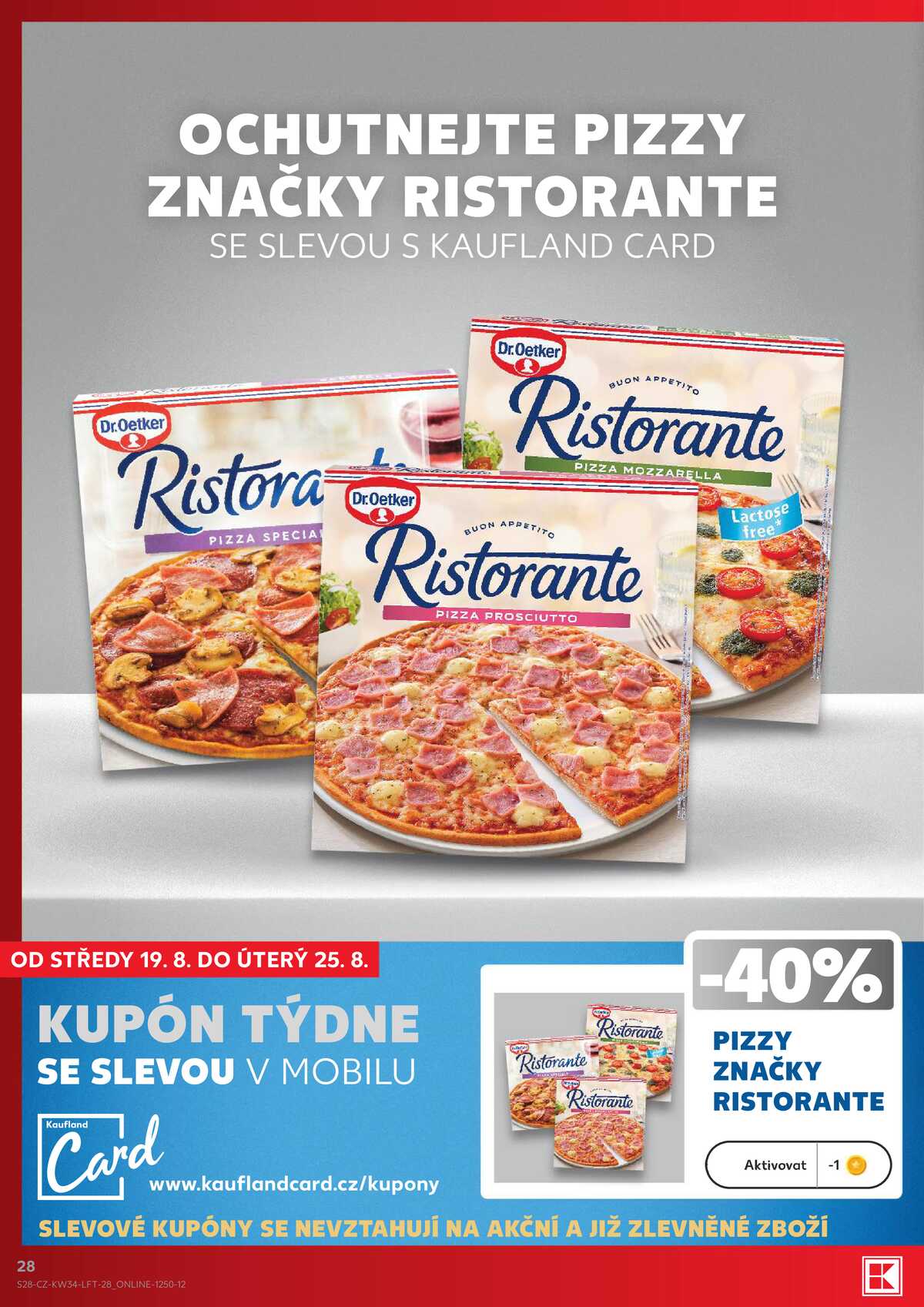 Kaufland 19.8. - 25.8. - Kaufland - Jihlava strana 28