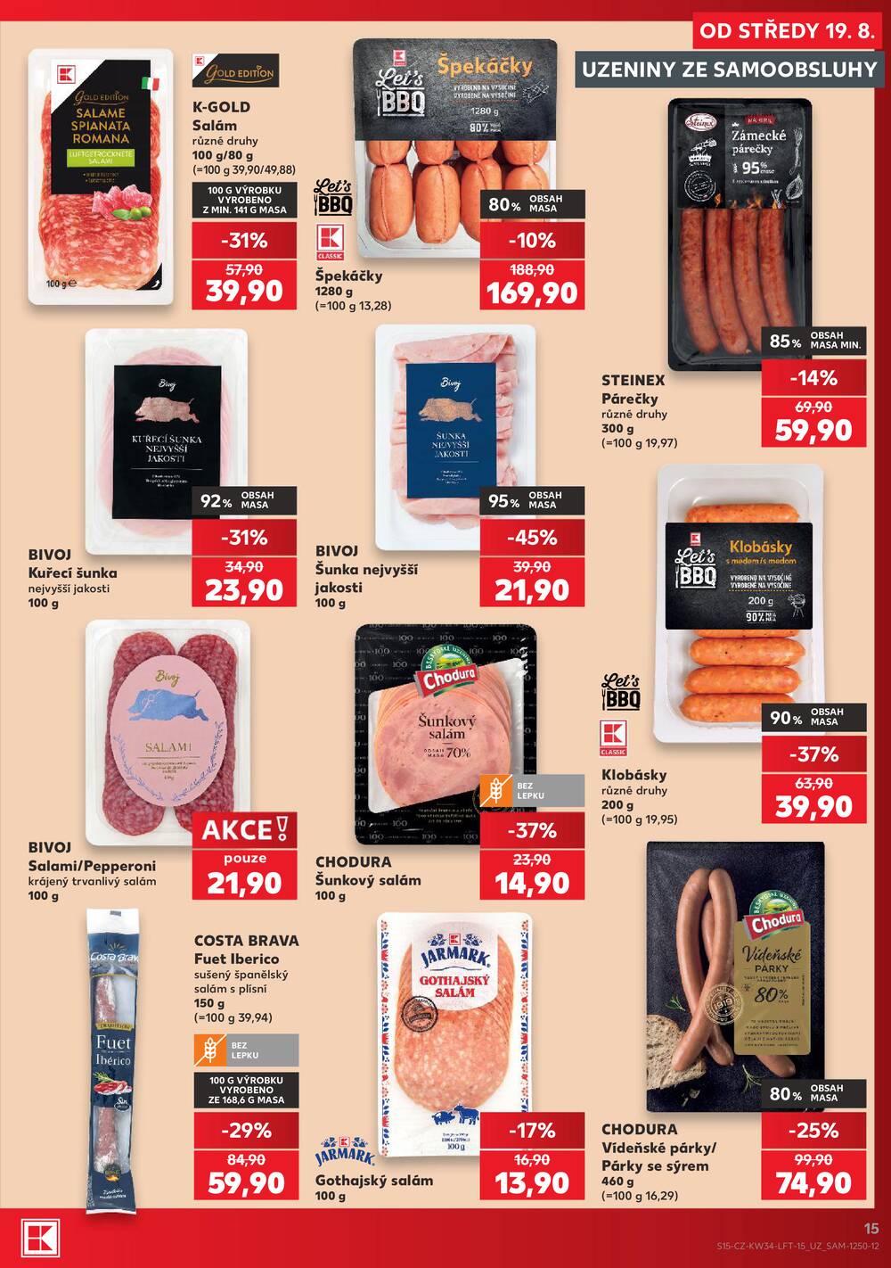 Kaufland 19.8. - 25.8. - Kaufland - Otrokovice