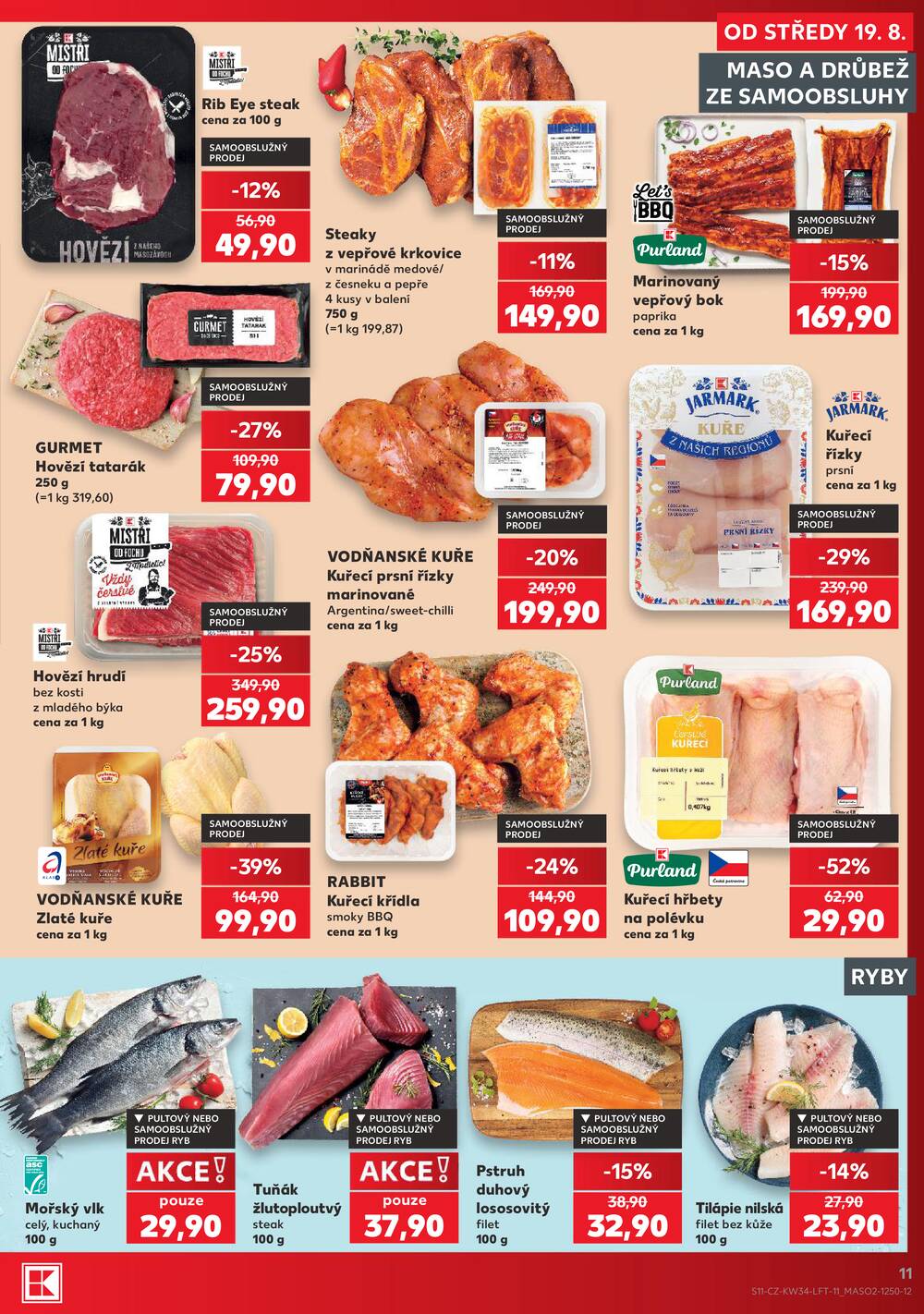 Kaufland 19.8. - 25.8. - Kaufland - Zábřeh na Moravě