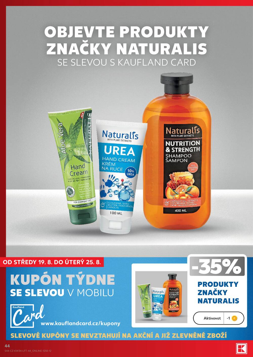 Kaufland 19.8. - 25.8. - Kaufland - Ostrov - Jáchymovská
