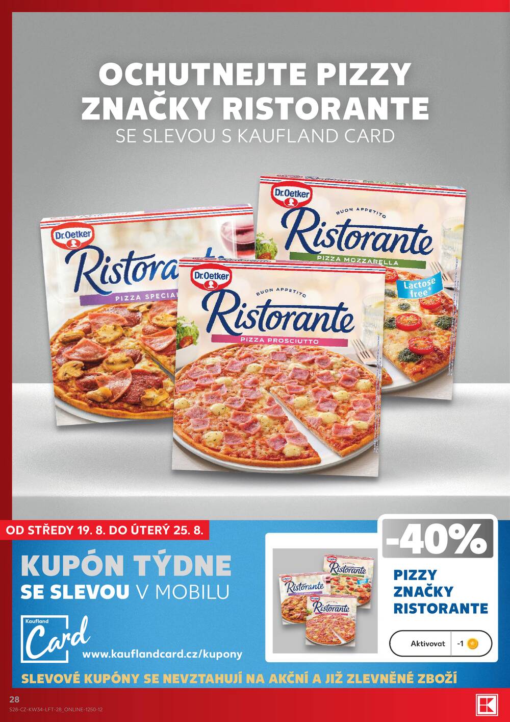 Kaufland 19.8. - 25.8. - Kaufland - Vrchlabí