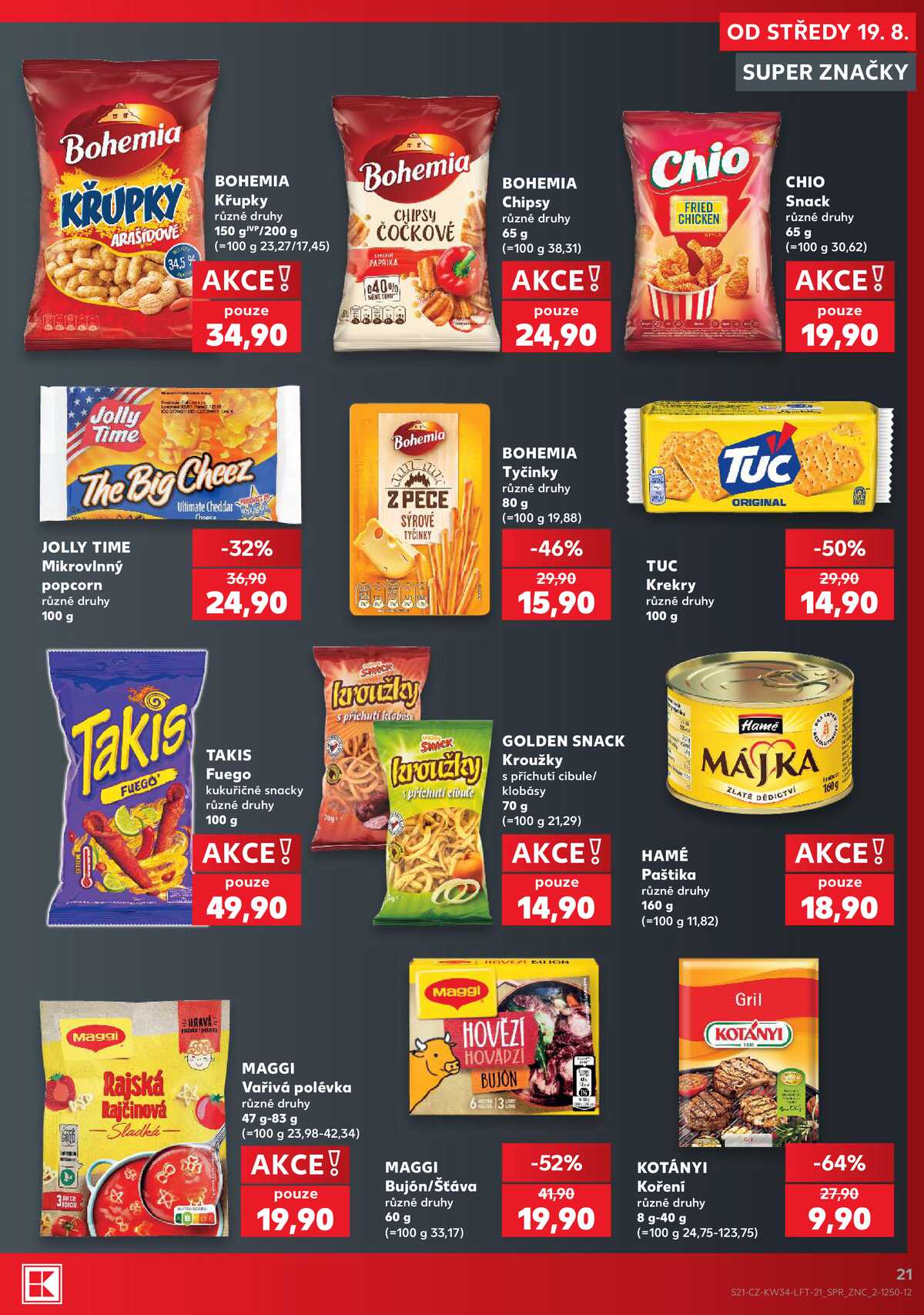 Kaufland 19.8. - 25.8. - Kaufland - Havířov (Před Tratí) strana 21
