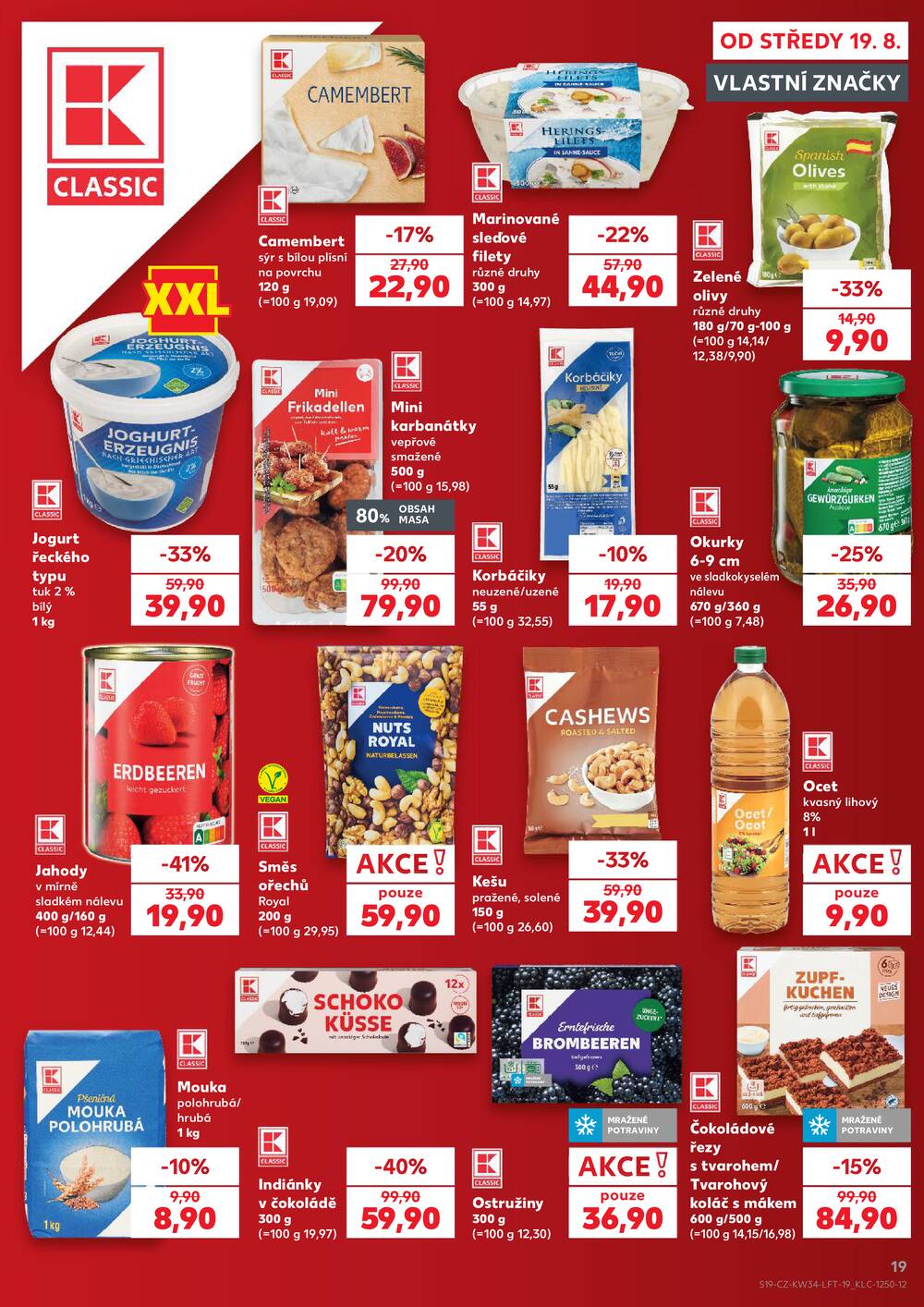 Kaufland 19.8. - 25.8. - Kaufland - Šternberk