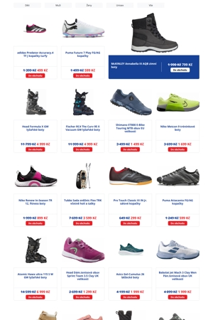 Intersport Boty - 15. 8. 2026