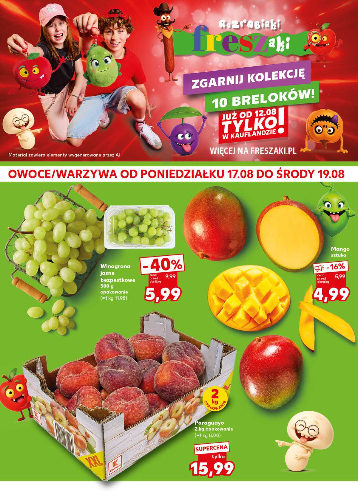 Leták Kaufland Polsko 17.8.-19.8.2026 - Silný start strana 2