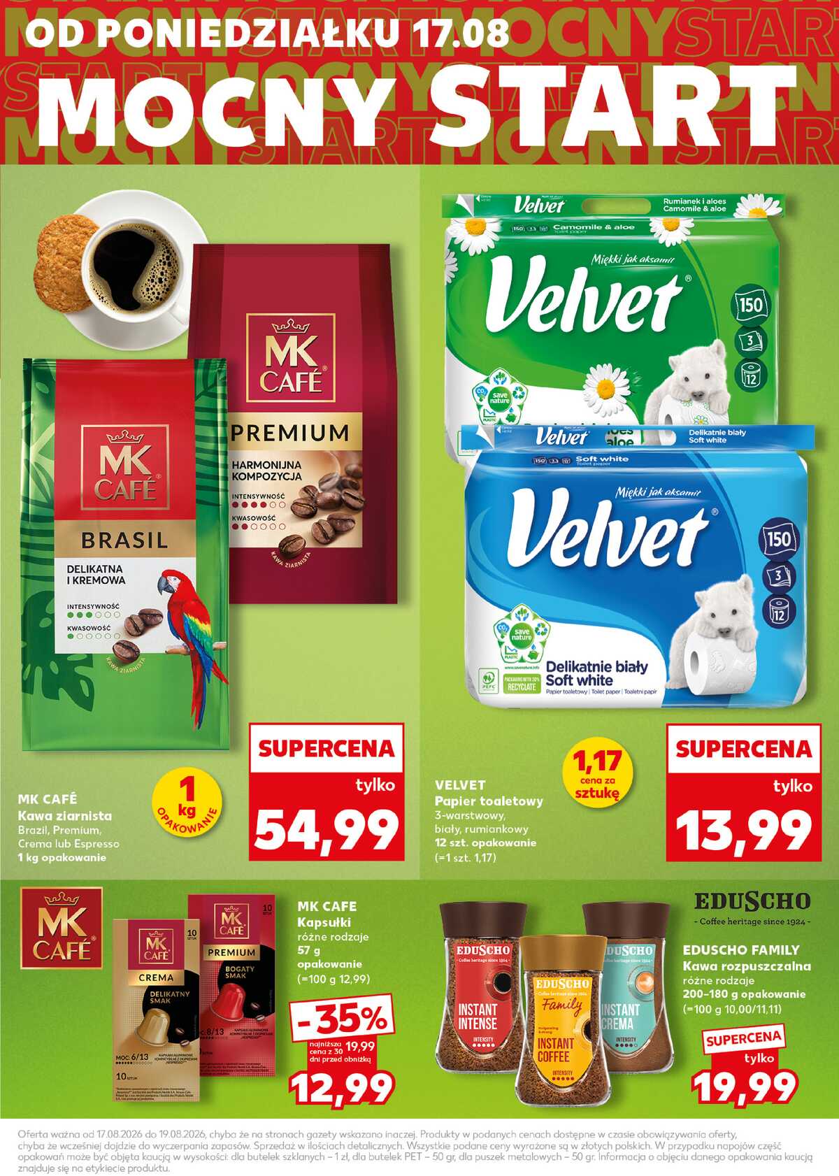 Leták Kaufland Polsko 17.8.-19.8.2026 - Silný start strana 7