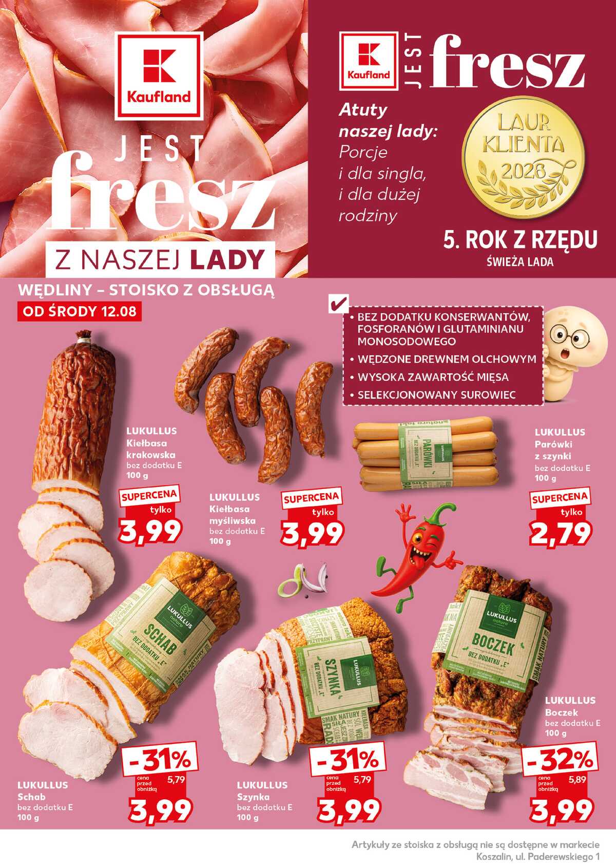 Leták Kaufland Polsko 17.8.-19.8.2026 - Silný start strana 14