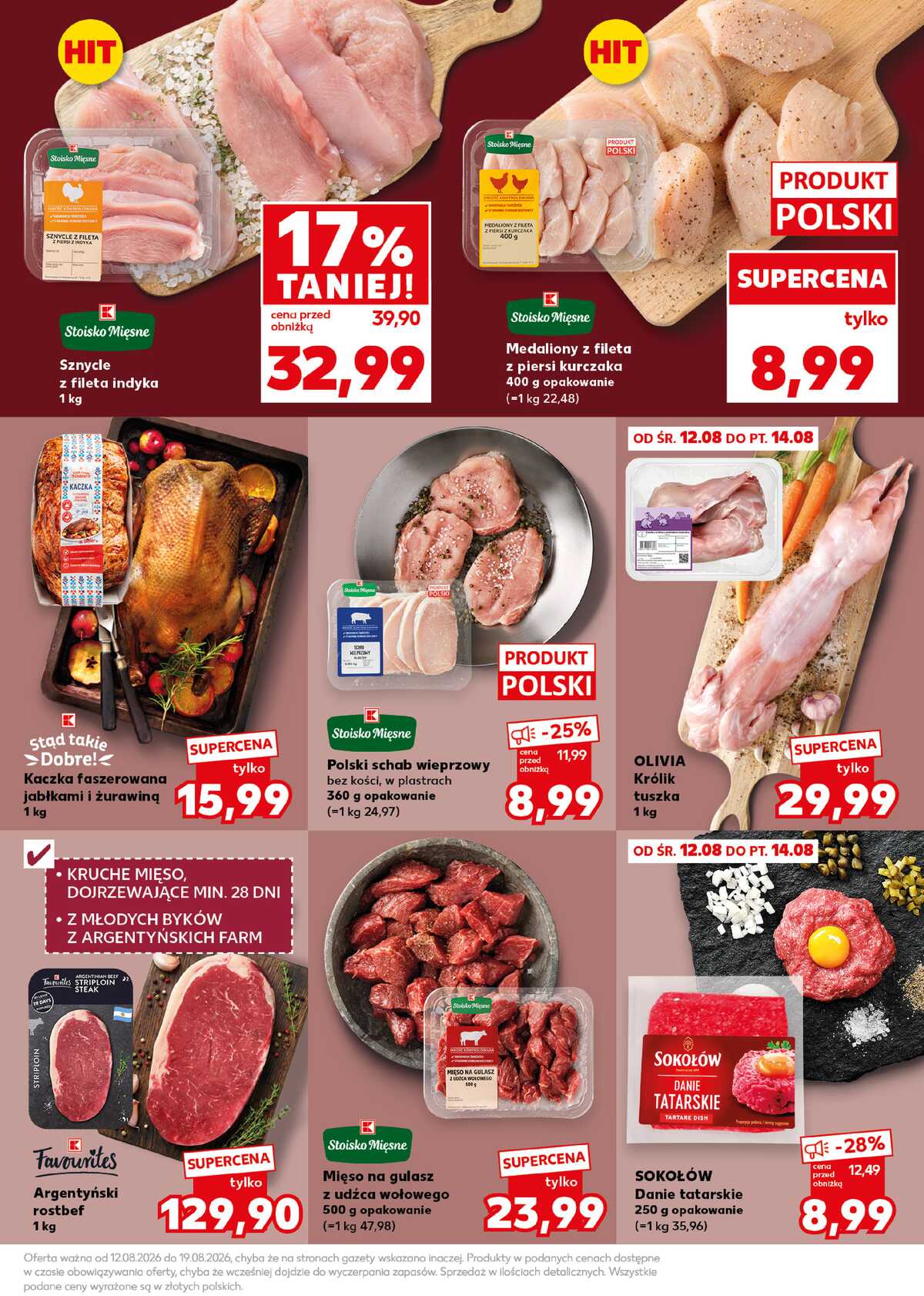 Leták Kaufland Polsko 17.8.-19.8.2026 - Silný start strana 19