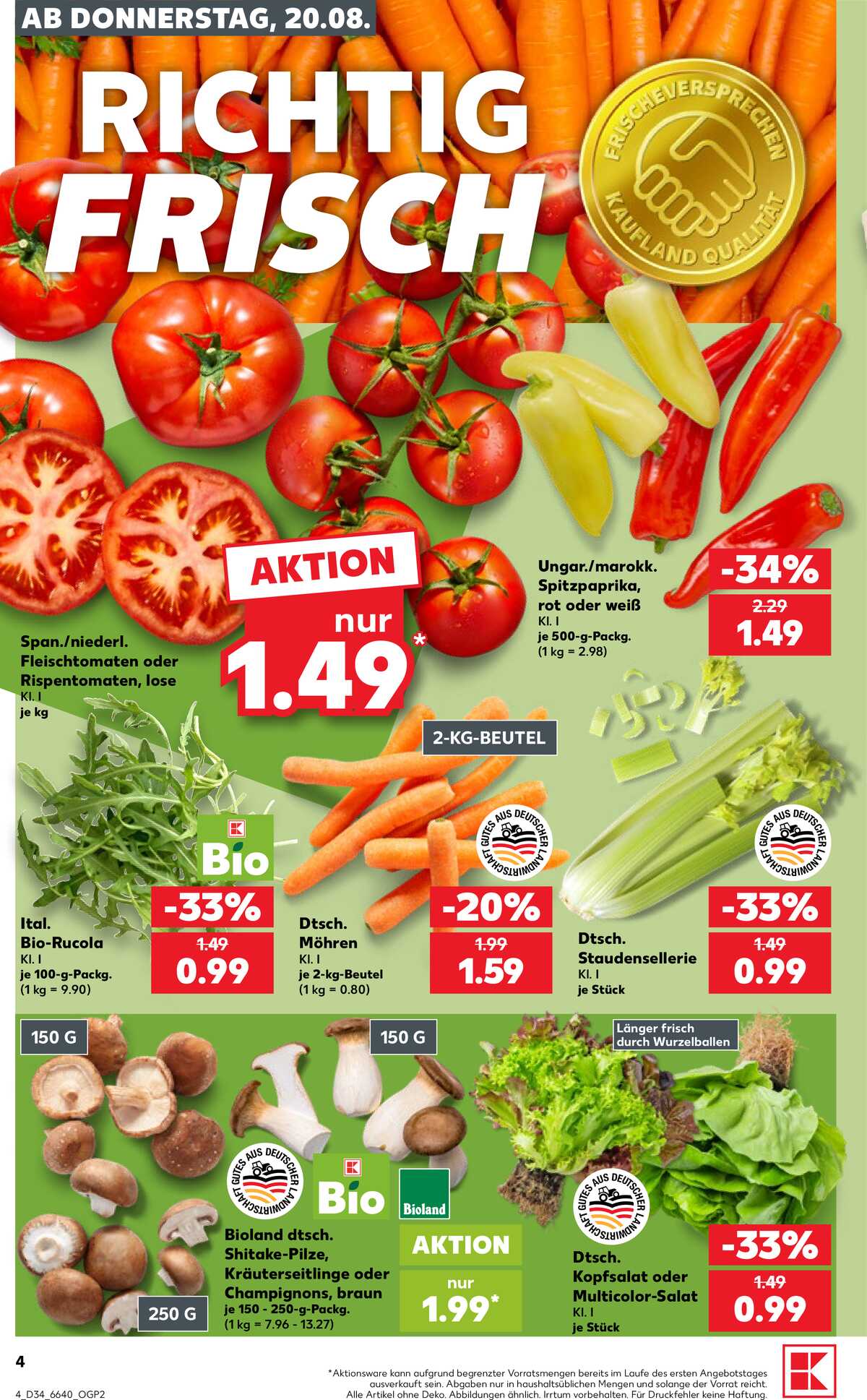 Leták Kaufland Německo 20.8.-26.8.2026 strana 4