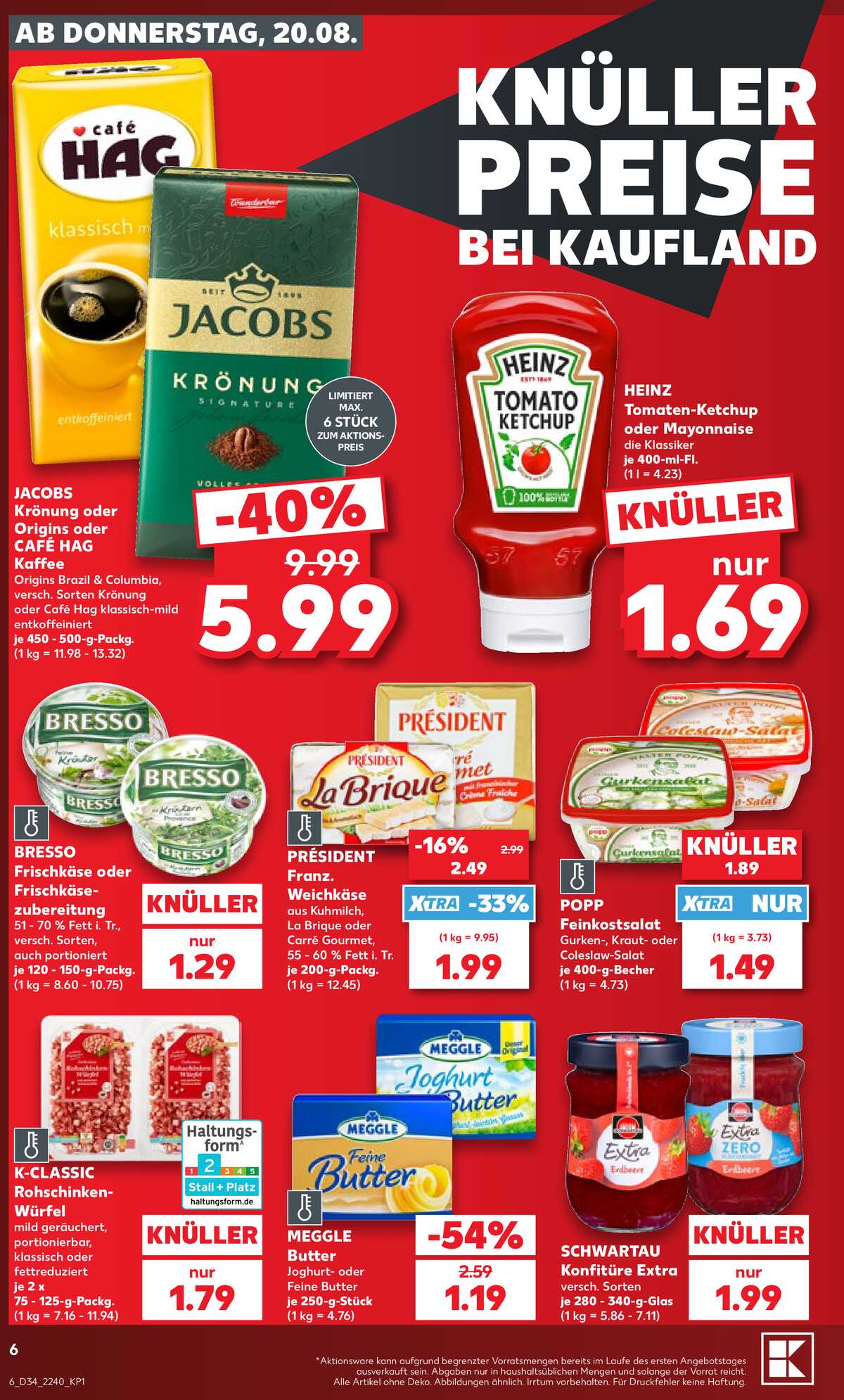 Leták Kaufland Německo 20.8.-26.8.2026 strana 6