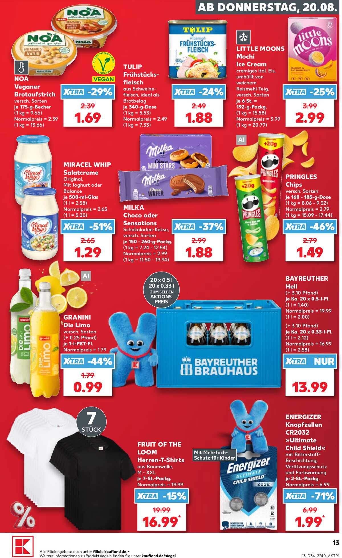 Leták Kaufland Německo 20.8.-26.8.2026 strana 13