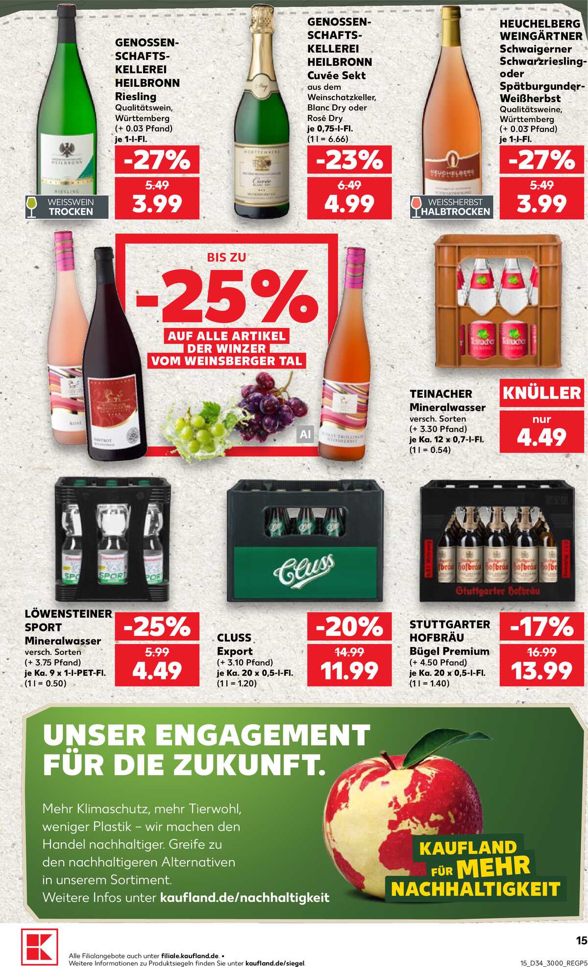 Leták Kaufland Německo 20.8.-26.8.2026 strana 15