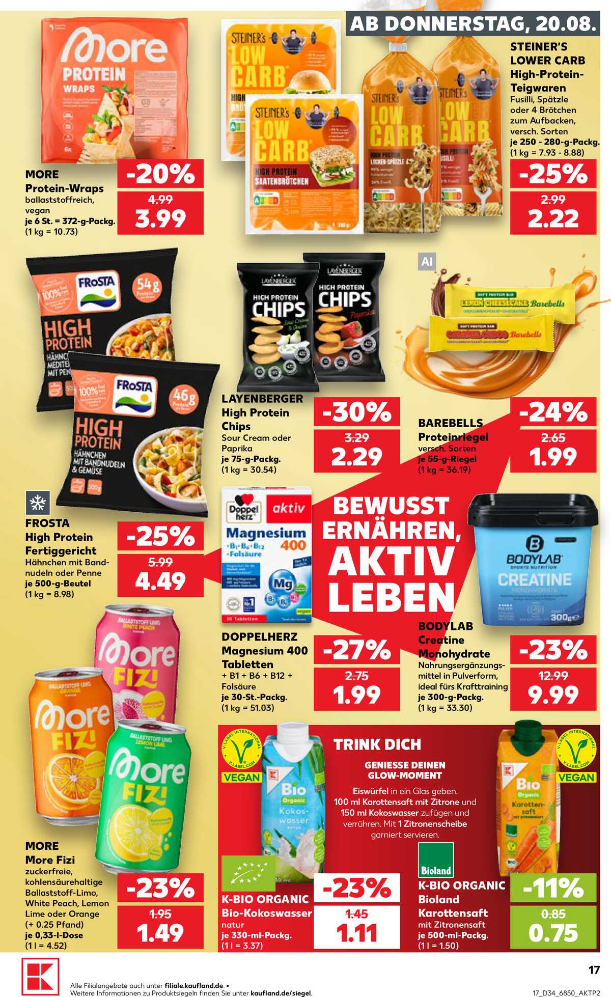 Leták Kaufland Německo 20.8.-26.8.2026 strana 17