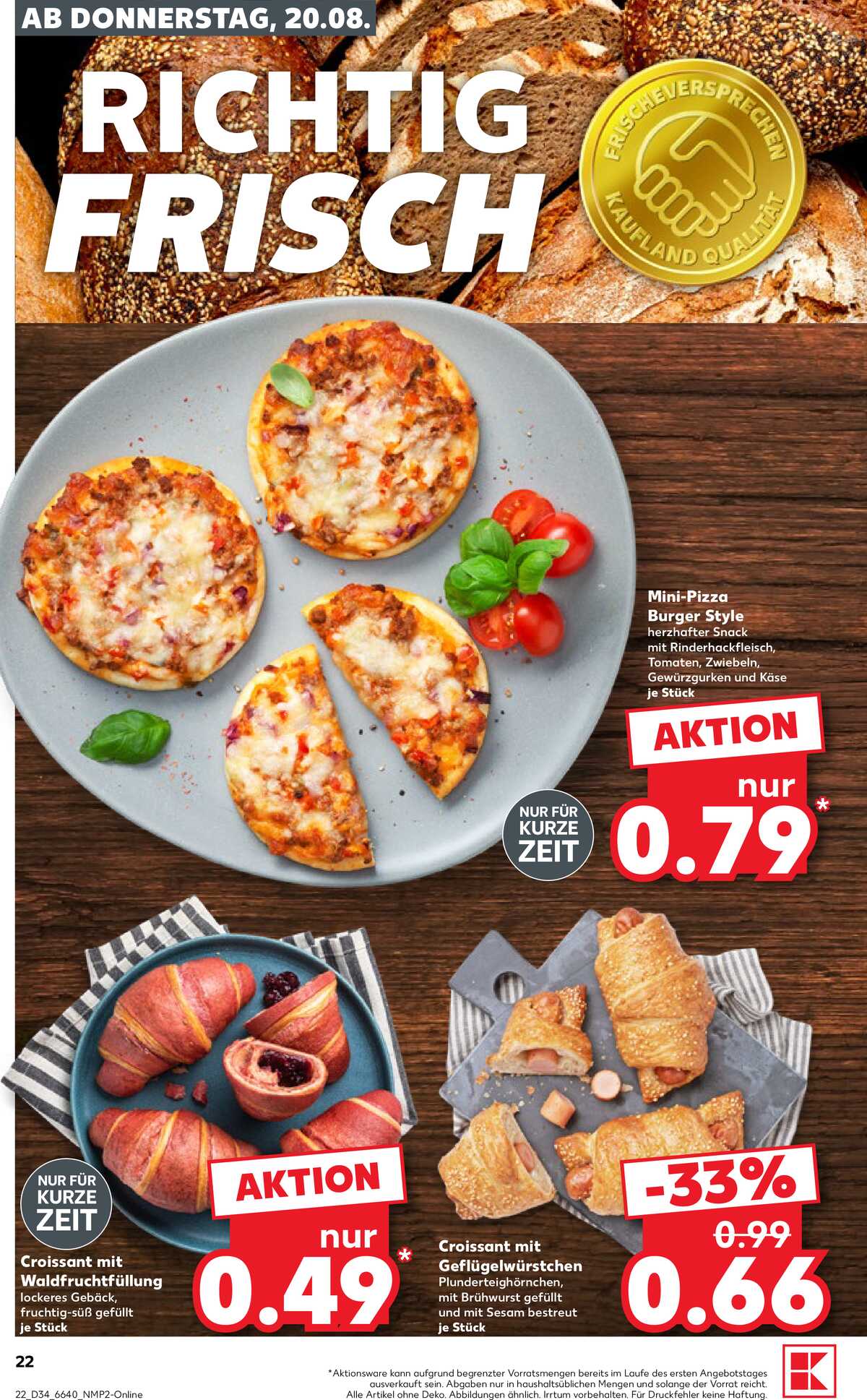 Leták Kaufland Německo 20.8.-26.8.2026 strana 22
