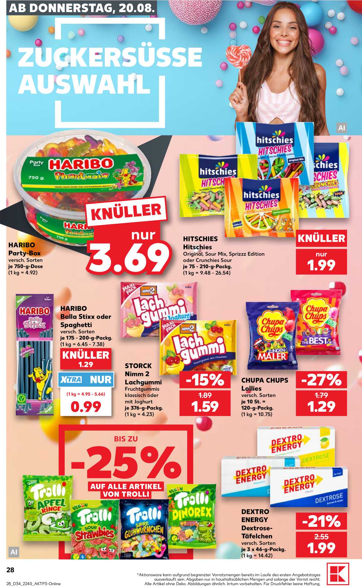 Leták Kaufland Německo 20.8.-26.8.2026 strana 28