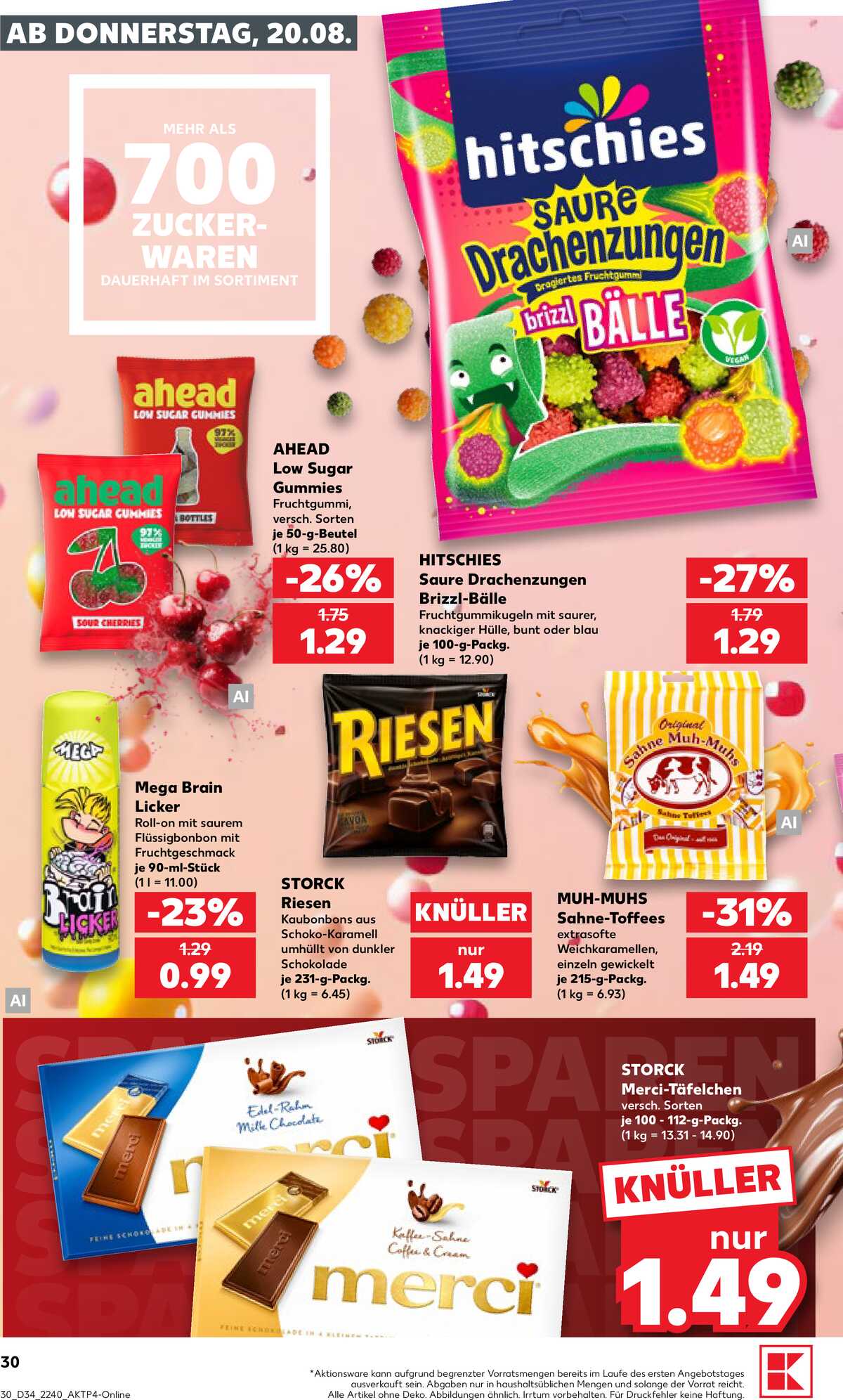 Leták Kaufland Německo 20.8.-26.8.2026 strana 30