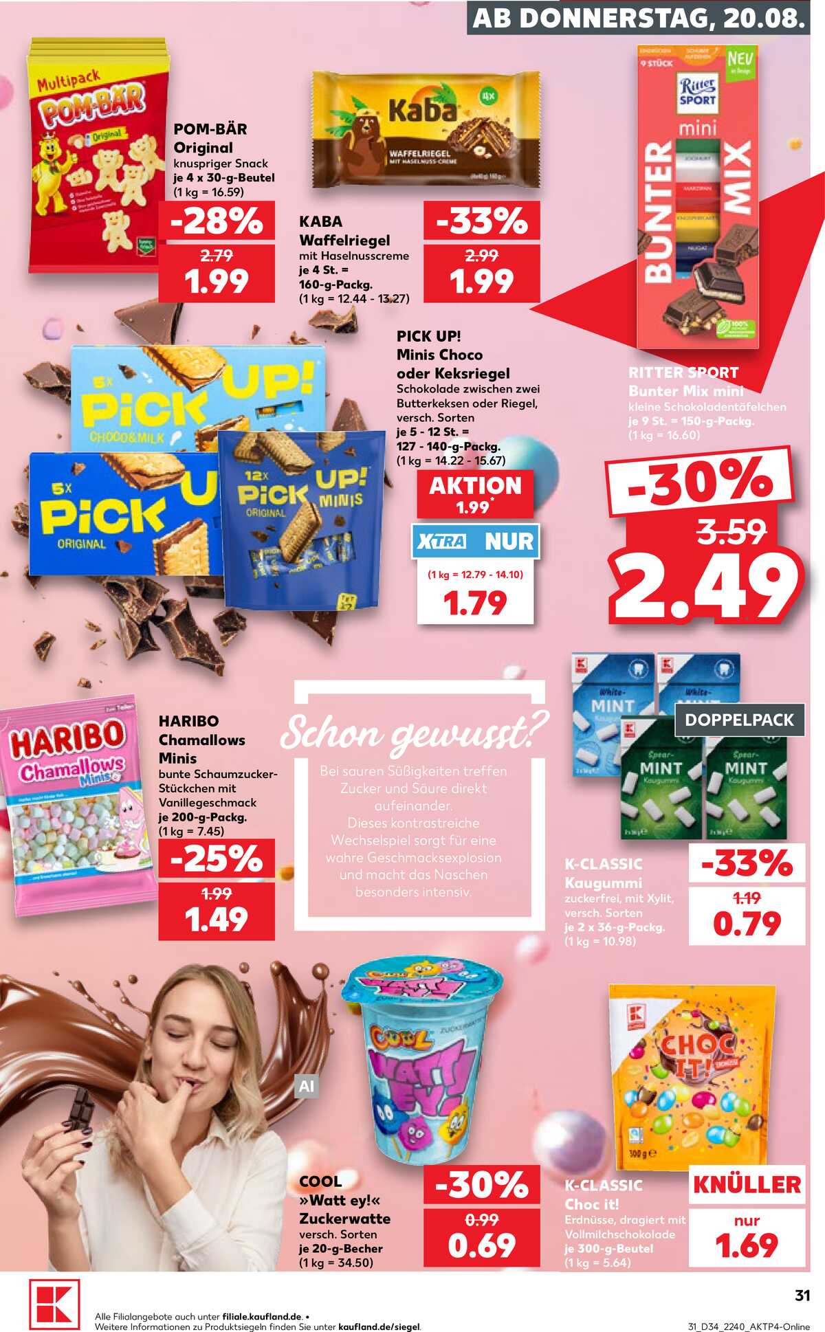 Leták Kaufland Německo 20.8.-26.8.2026 strana 31
