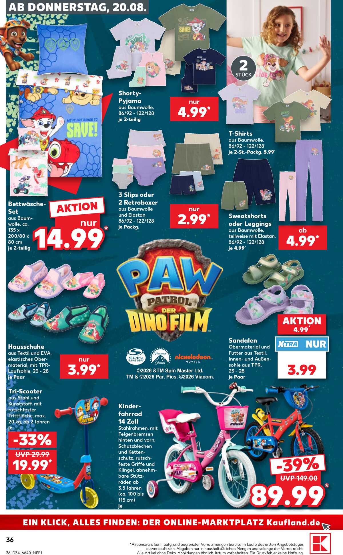 Leták Kaufland Německo 20.8.-26.8.2026 strana 36