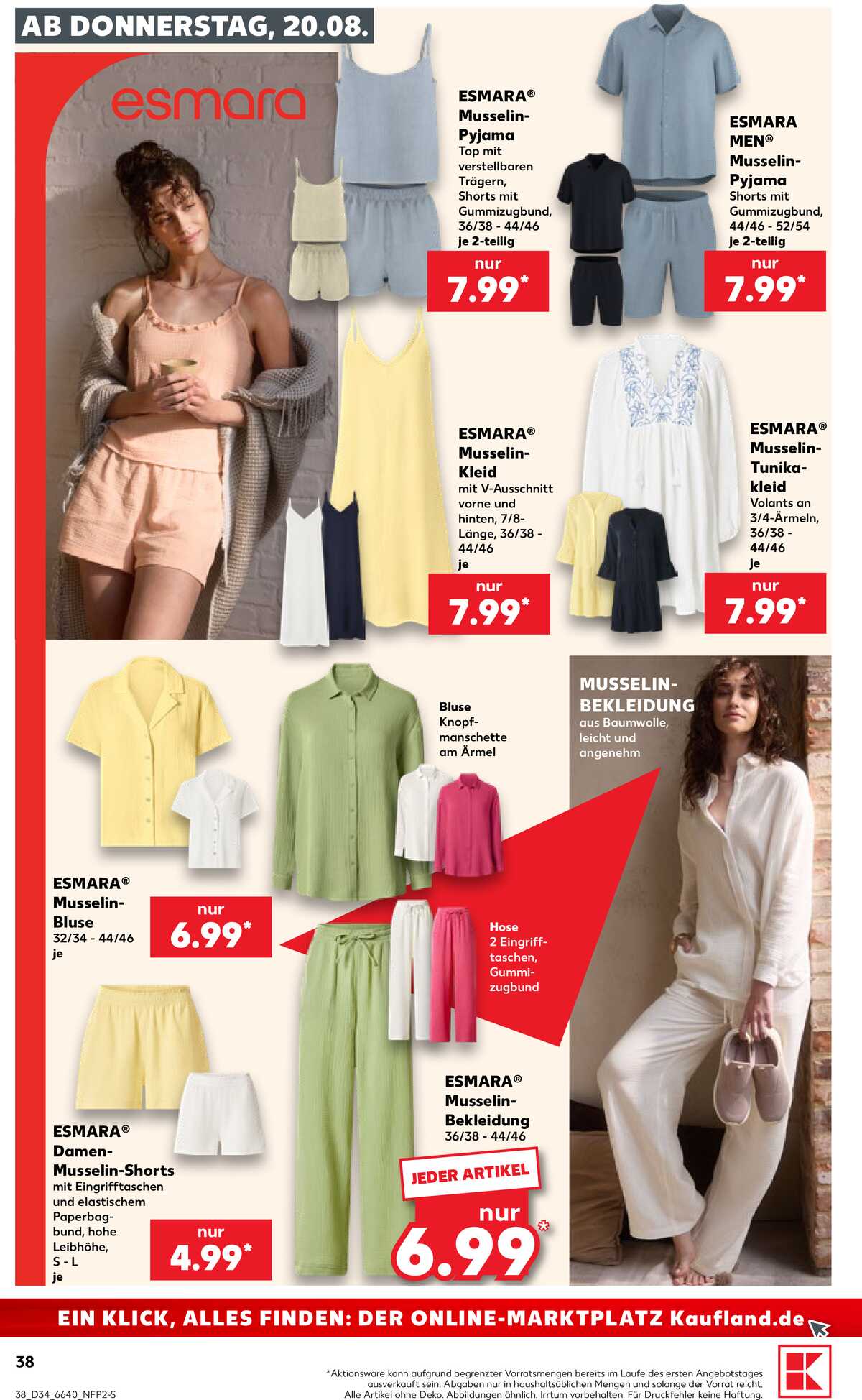 Leták Kaufland Německo 20.8.-26.8.2026 strana 38