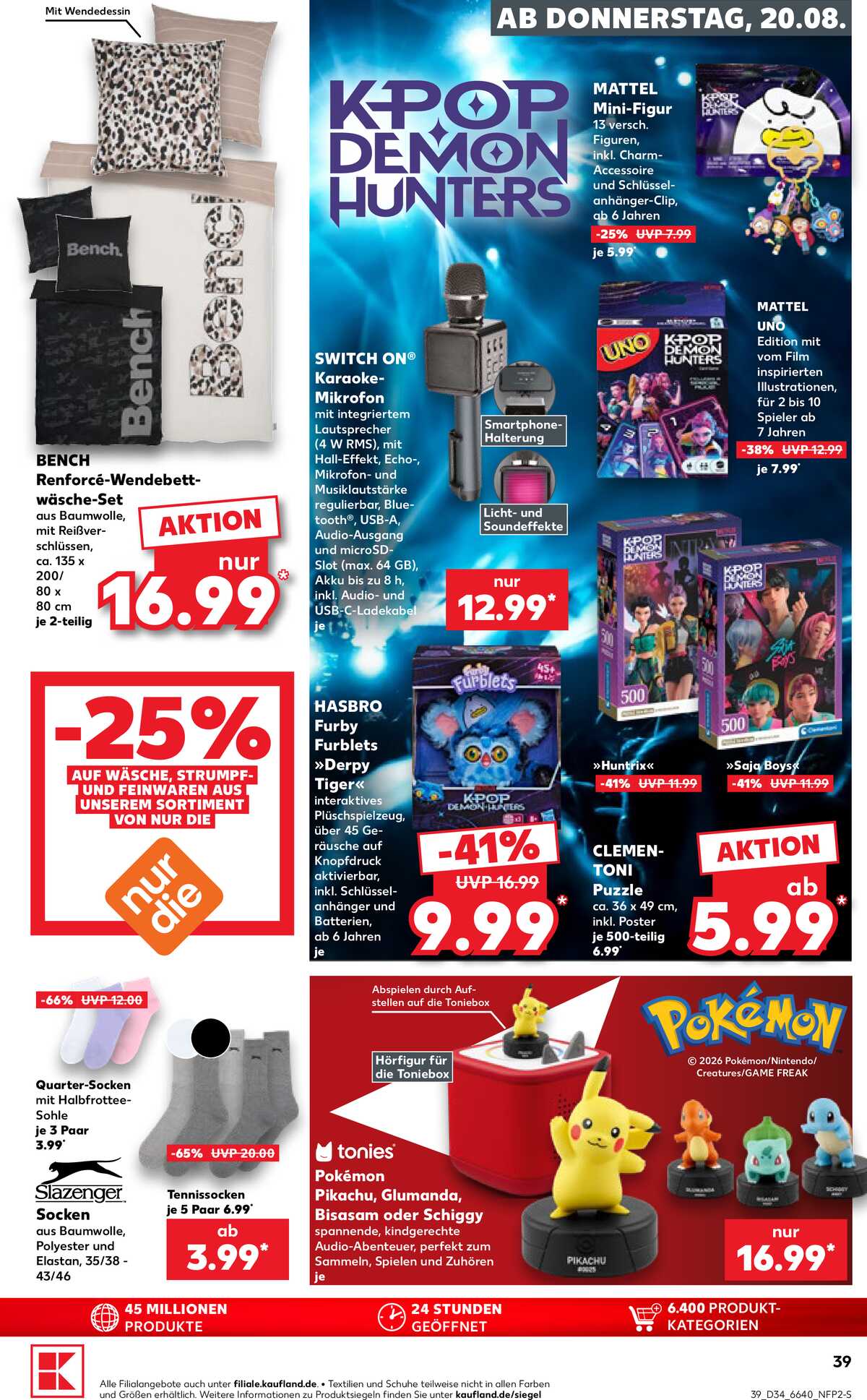 Leták Kaufland Německo 20.8.-26.8.2026 strana 39