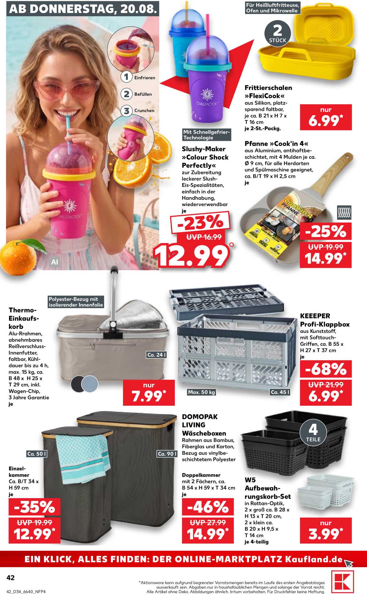 Leták Kaufland Německo 20.8.-26.8.2026 strana 42