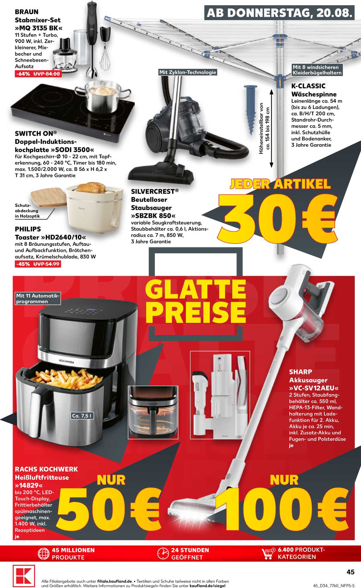 Leták Kaufland Německo 20.8.-26.8.2026 strana 45