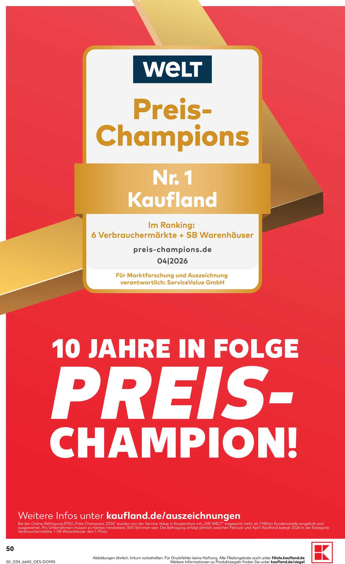 Leták Kaufland Německo 20.8.-26.8.2026 strana 50