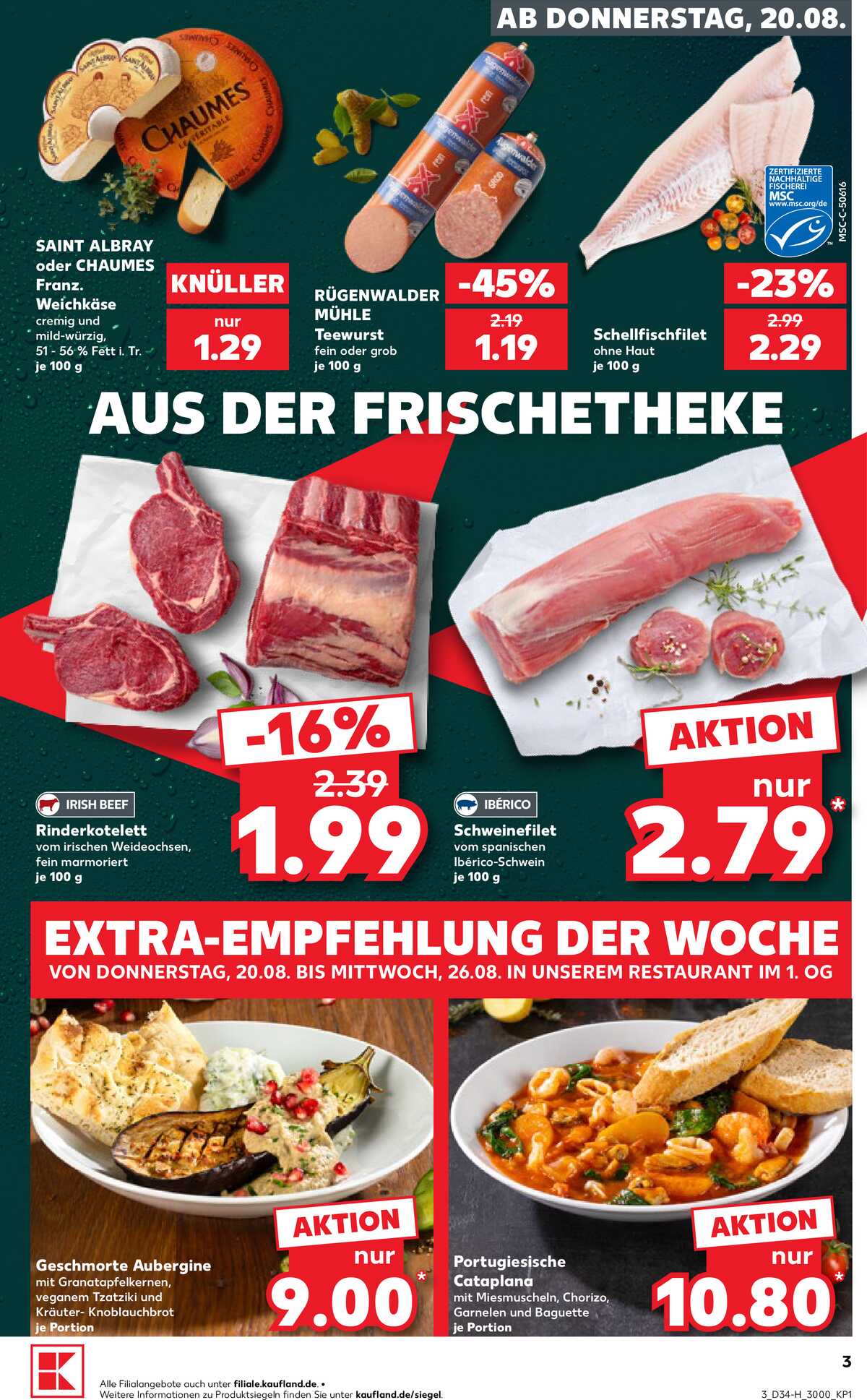 Leták Kaufland Německo 20.8.-26.8.2026 strana 3