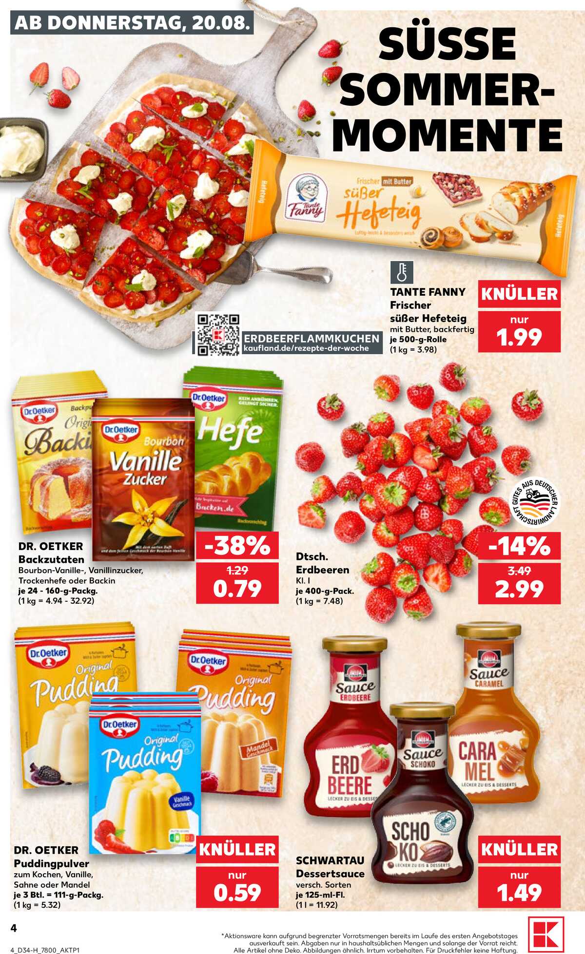 Leták Kaufland Německo 20.8.-26.8.2026 strana 4