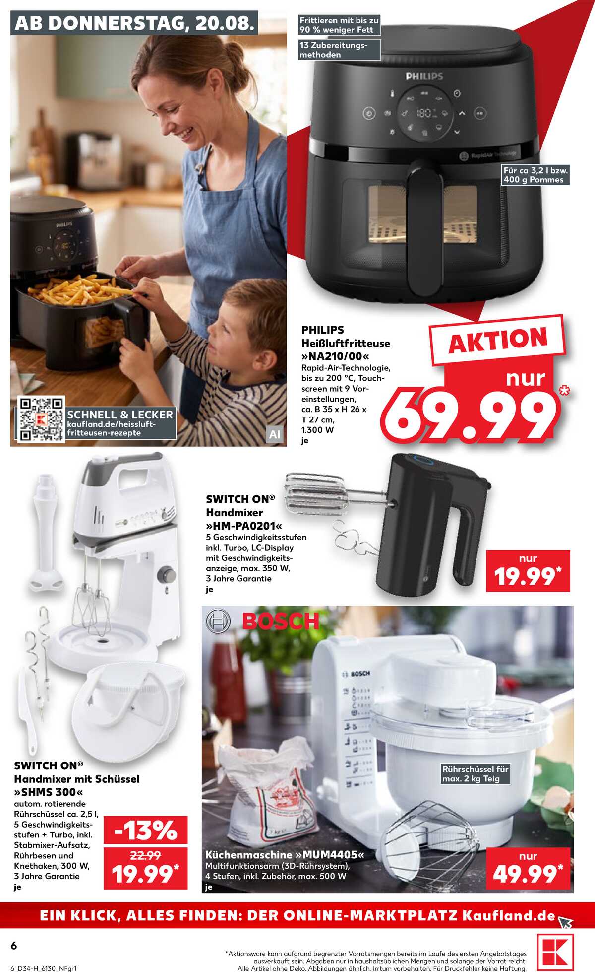 Leták Kaufland Německo 20.8.-26.8.2026 strana 6