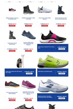 Intersport Boty - 16. 8. 2026
