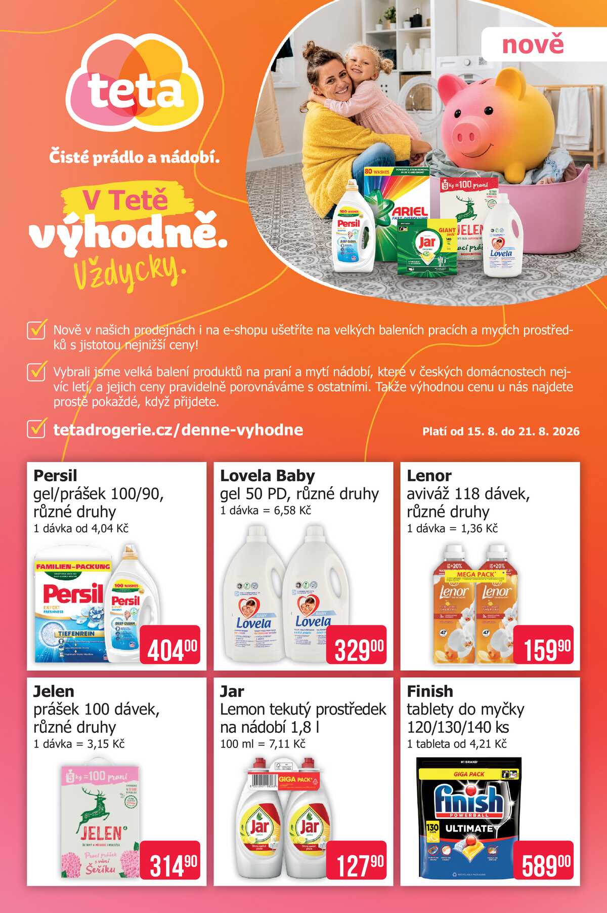 Teta drogerie  od 15.8. do 21.8.2026 strana 1